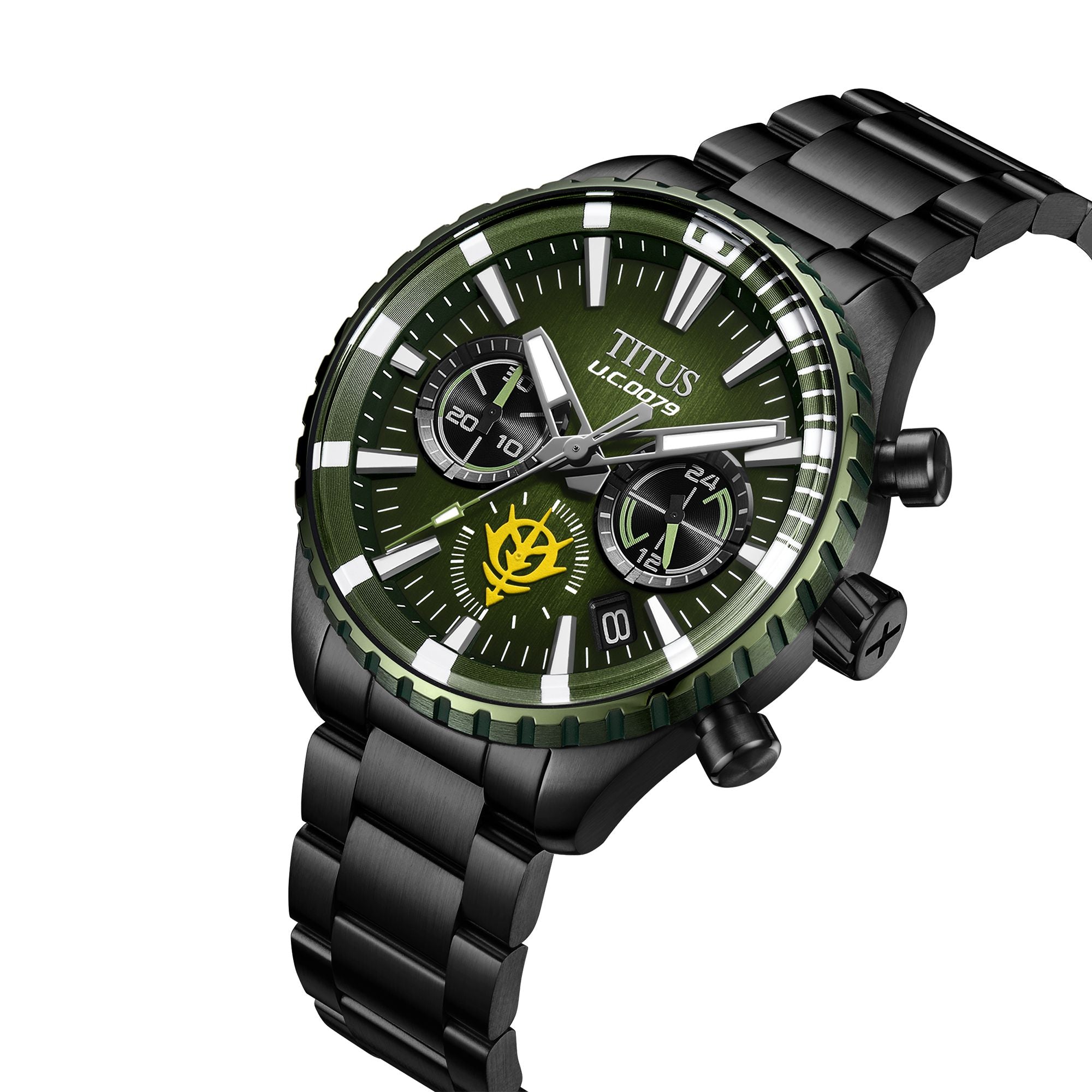 Saber系列「MS-06F 薩克II」限量版計時腕錶(限量100枚) W06-03408-002