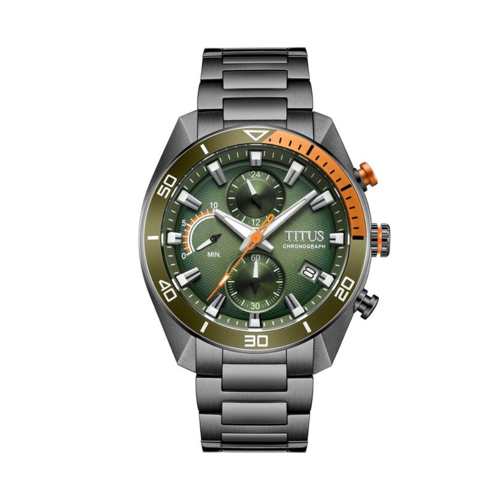 Modernist計時石英不鏽鋼腕錶 W06-03331-005