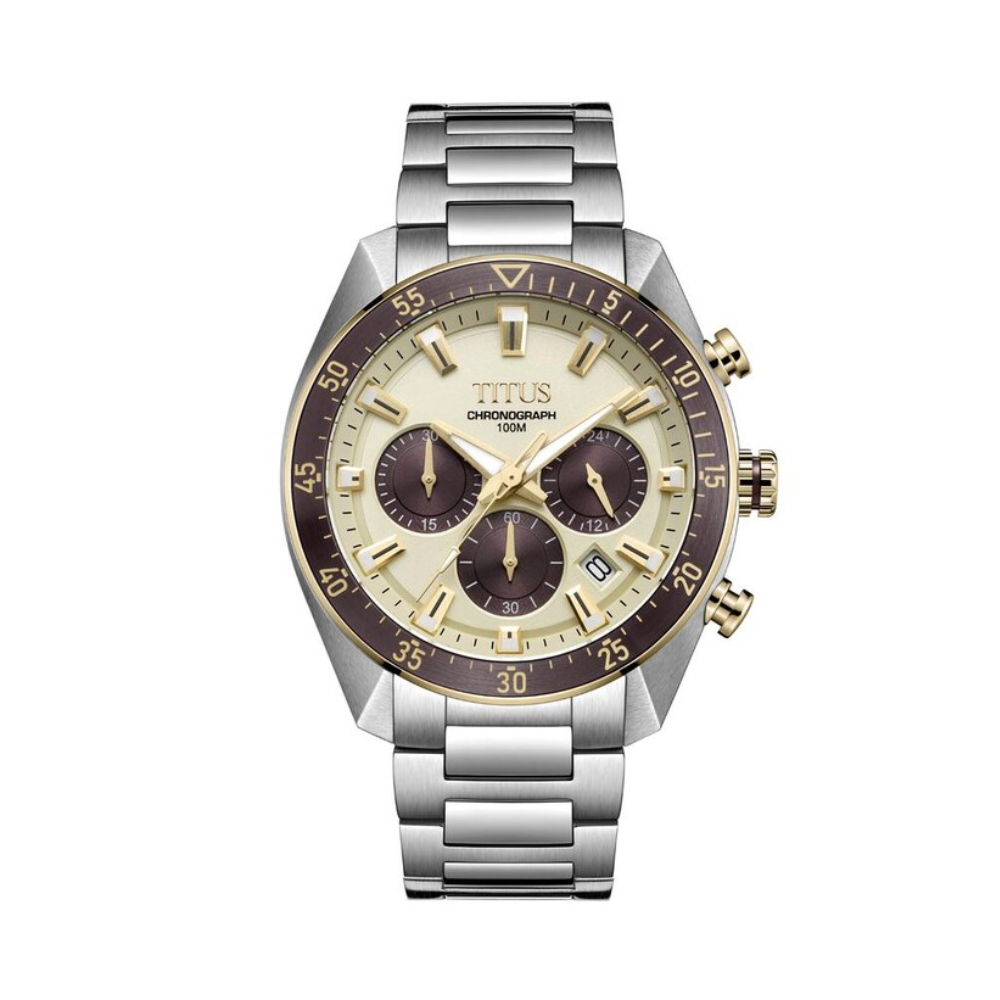 Modernist計時石英不鏽鋼腕錶 W06-03338-004