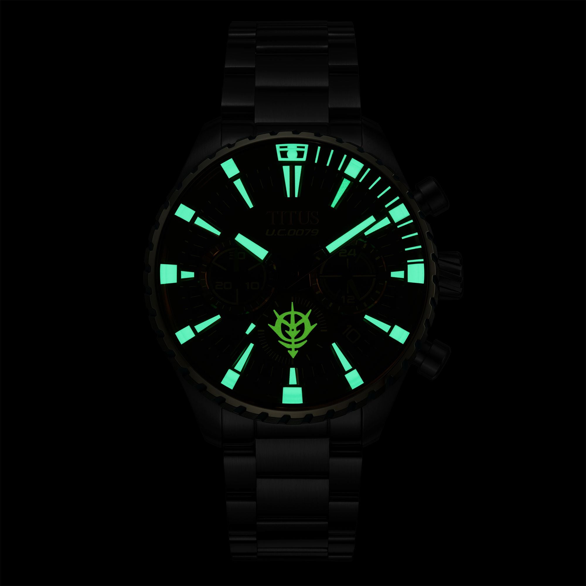 Saber系列「MS-06F 薩克II」限量版計時腕錶(限量100枚) W06-03408-002