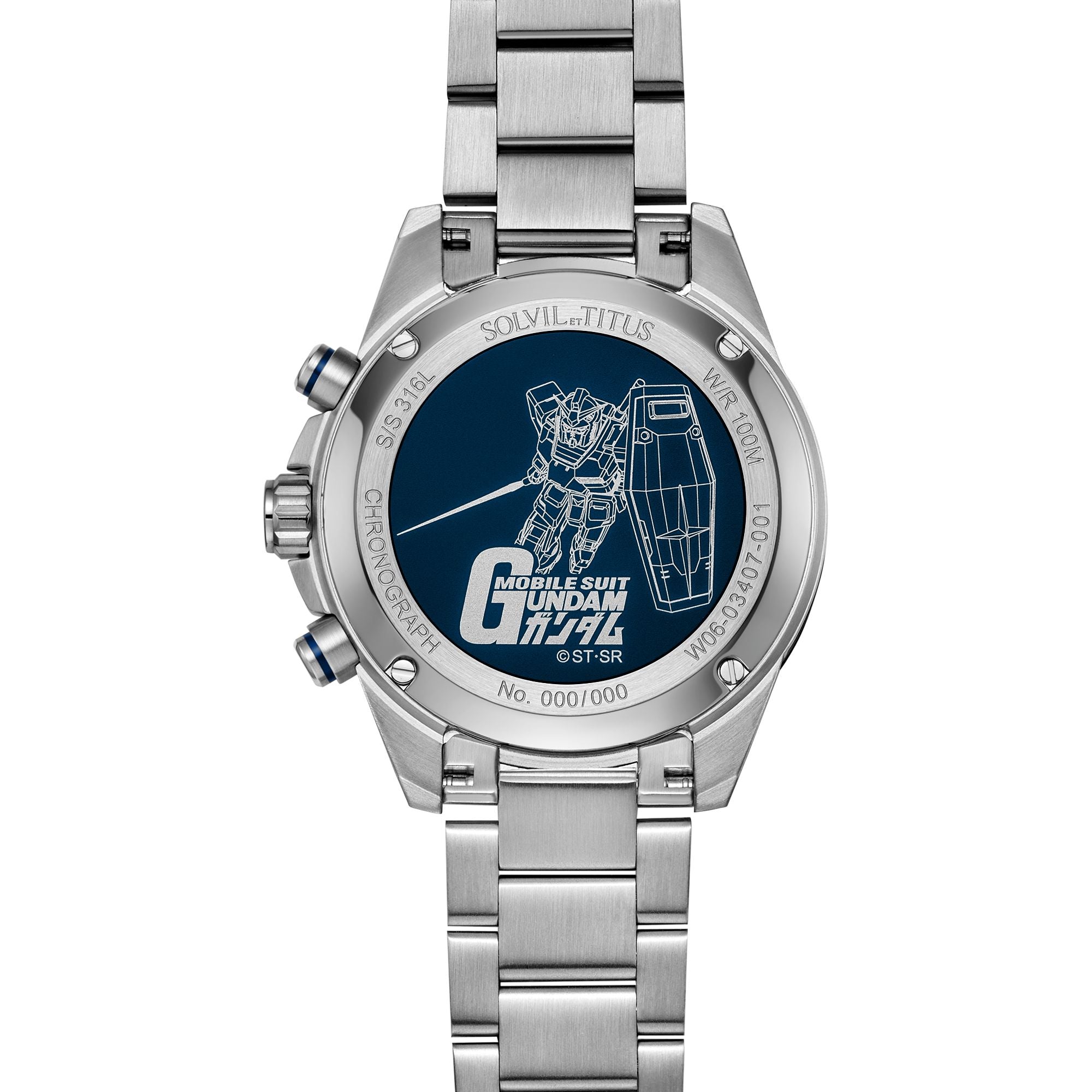 Saber系列「RX-78-2 鋼彈」限量版計時腕錶(限量100枚) W06-03407-001