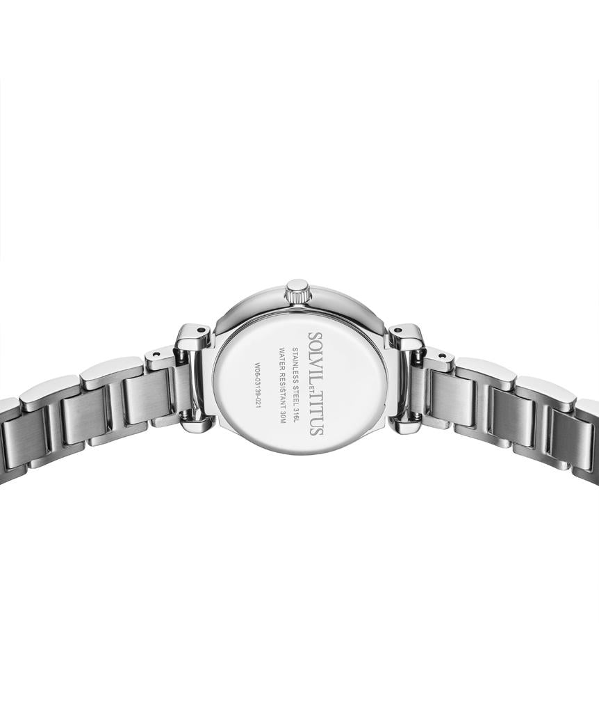 Fair Lady三針日期顯示石英不鏽鋼腕錶 W06-03139-021