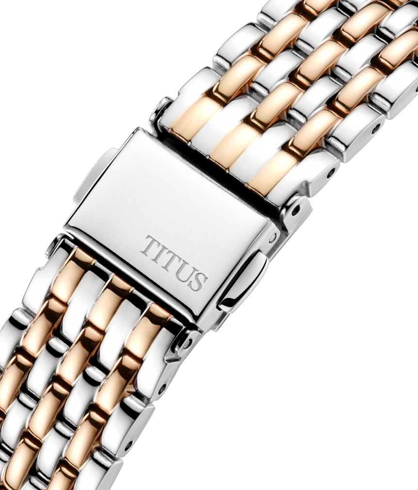 Sonvilier三針日期顯示瑞士製自動機械不鏽鋼腕錶 W06-03167-002