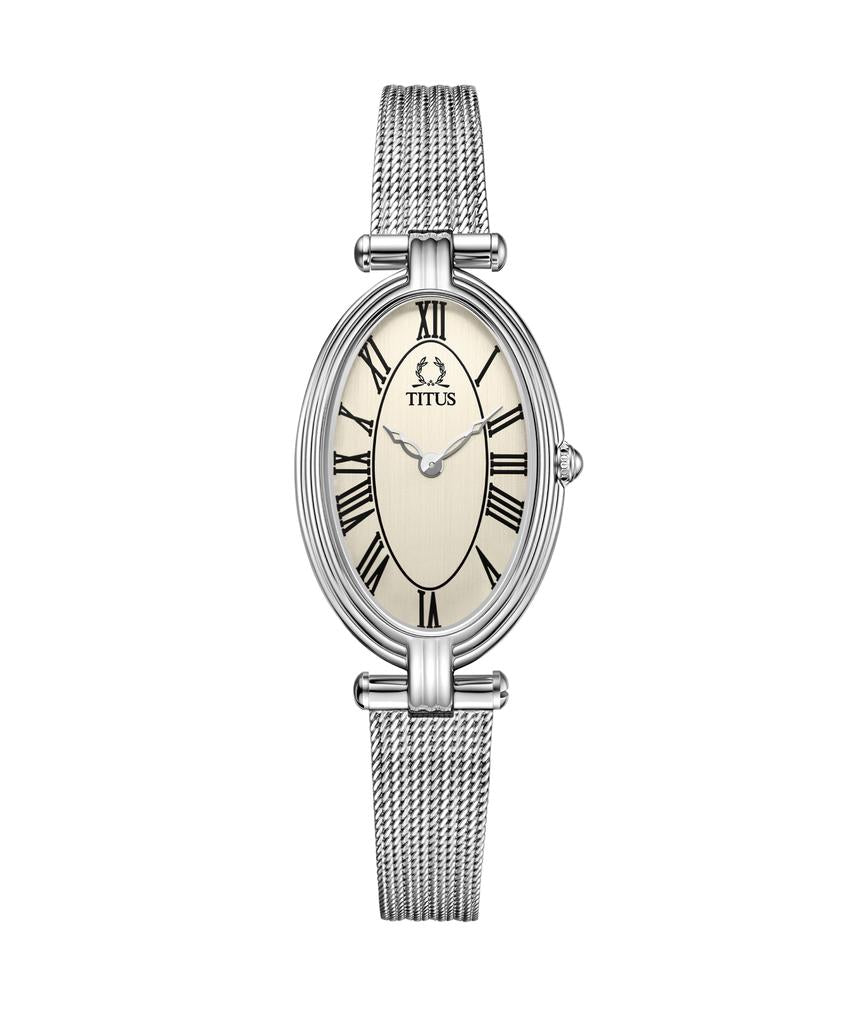 Once兩針石英不鏽鋼腕錶 W06-03207-017