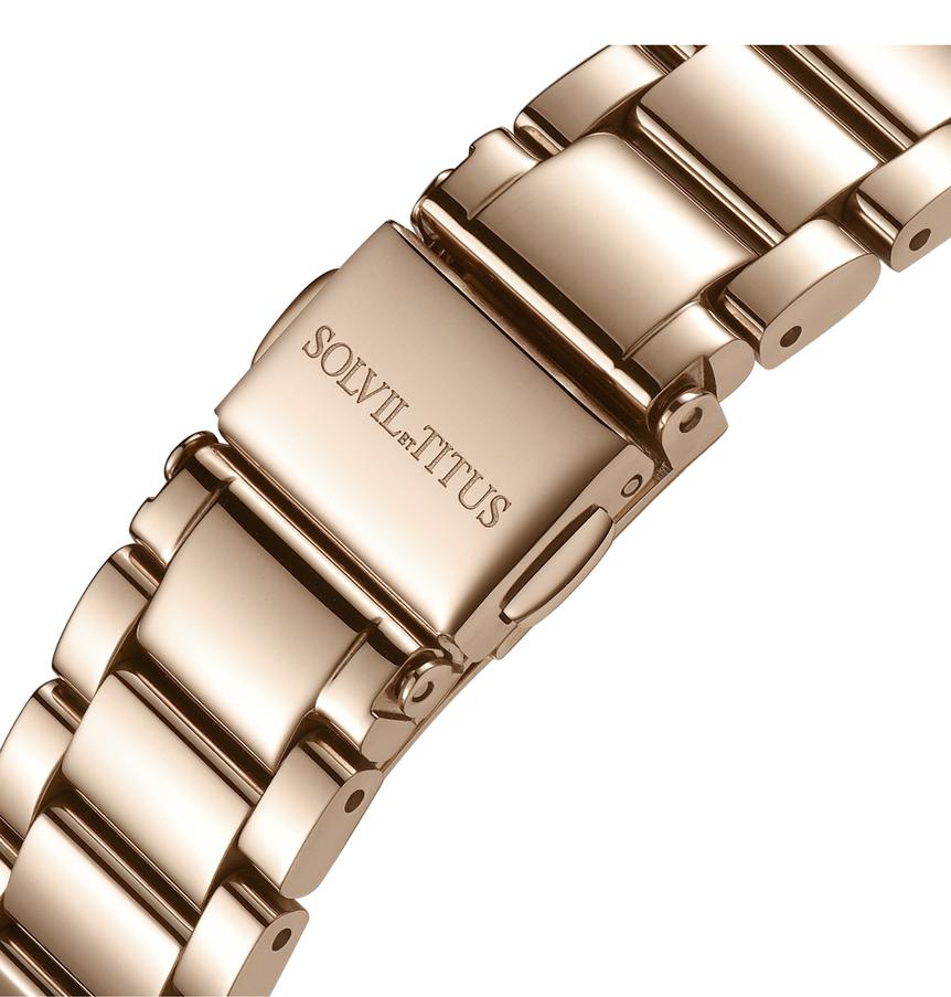 Classic三針自動機械不鏽鋼腕錶 W06-03235-002