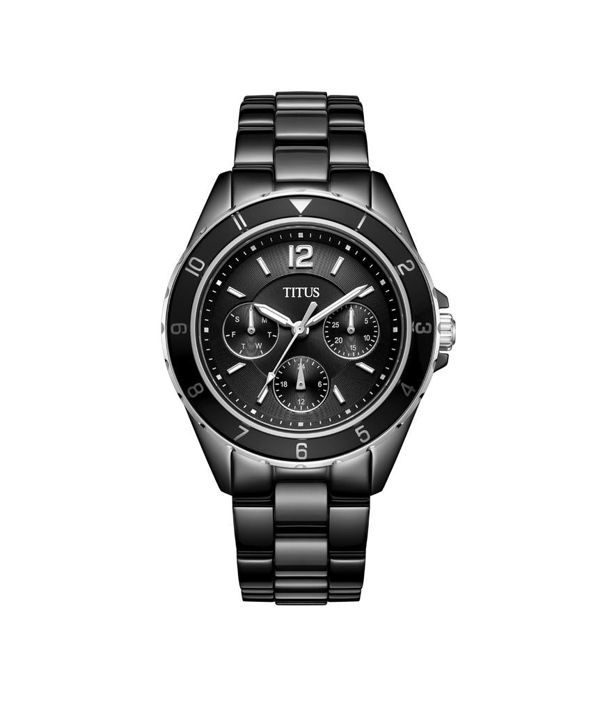 Perse多功能石英不鏽鋼腕錶 W06-03248-008