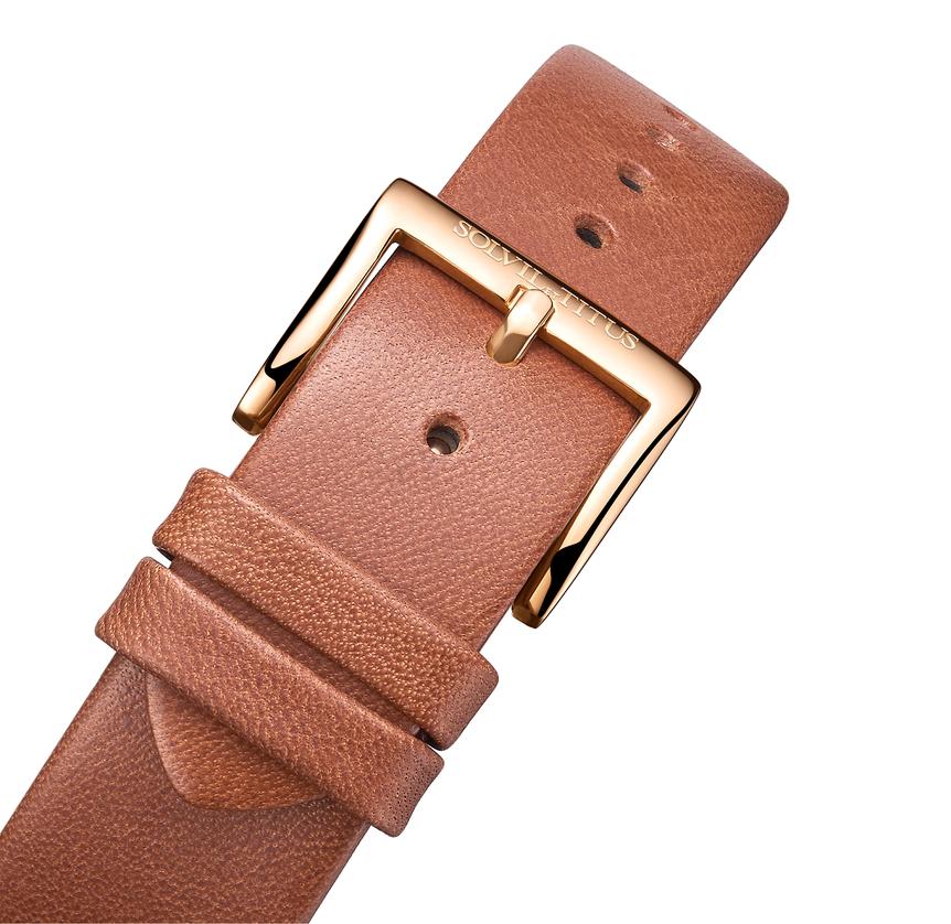 Interlude多功能石英皮革腕錶  W06-03258-004