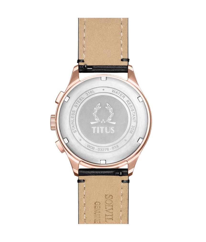 Modernist計時石英皮革腕錶 W06-03276-014