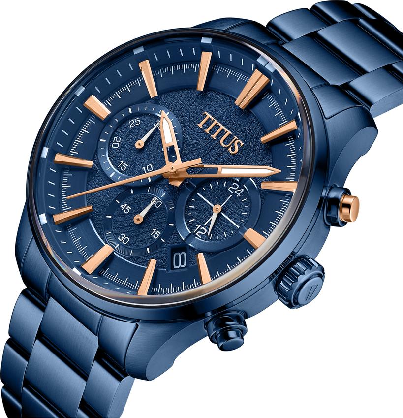 Saber計時石英不鏽鋼腕錶 W06-03286-002