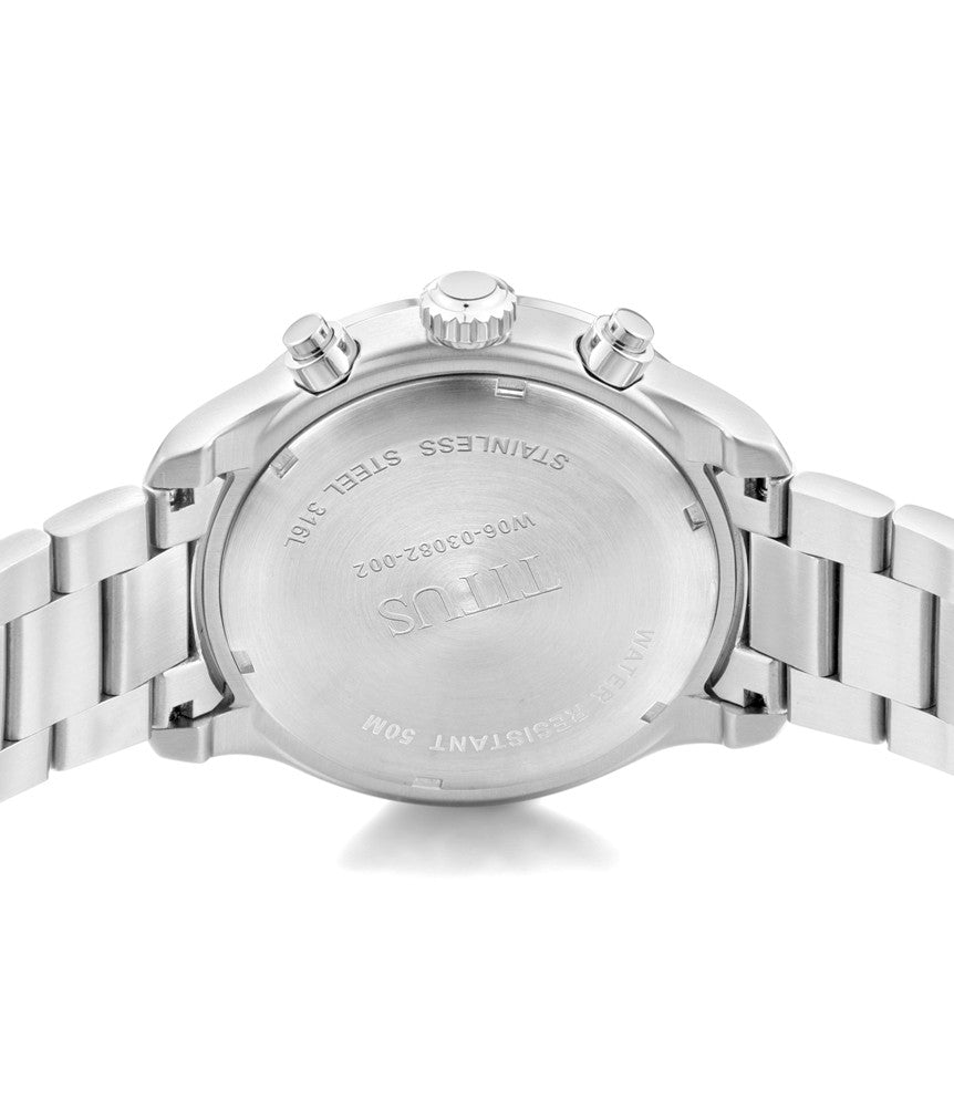 Saber計時石英不鏽鋼腕錶 W06-03286-005