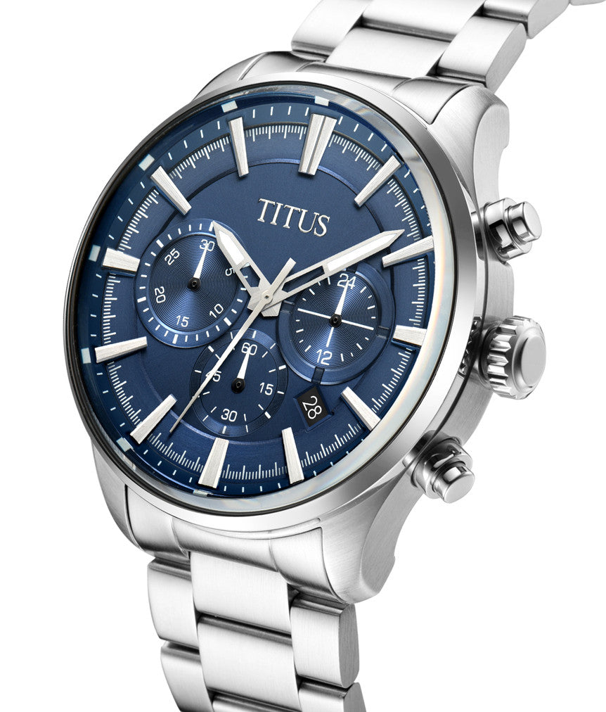 Saber計時石英不鏽鋼腕錶 W06-03286-005