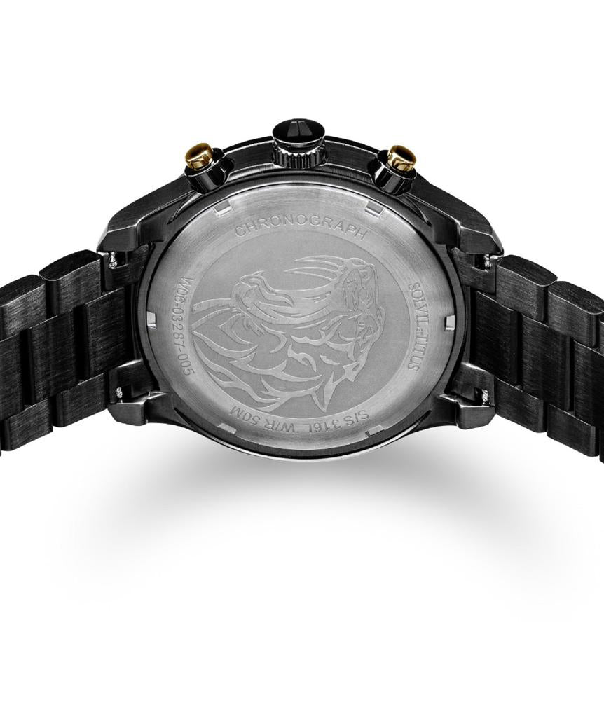 Saber計時石英不鏽鋼腕錶 W06-03287-005