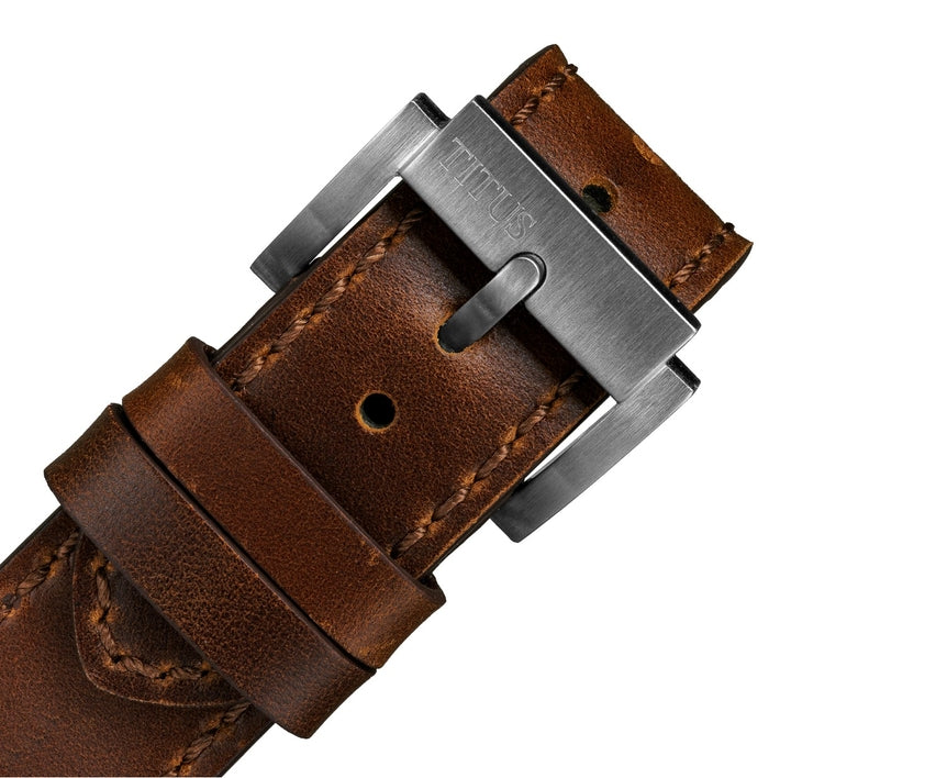 Saber計時石英皮革腕錶 W06-03287-011