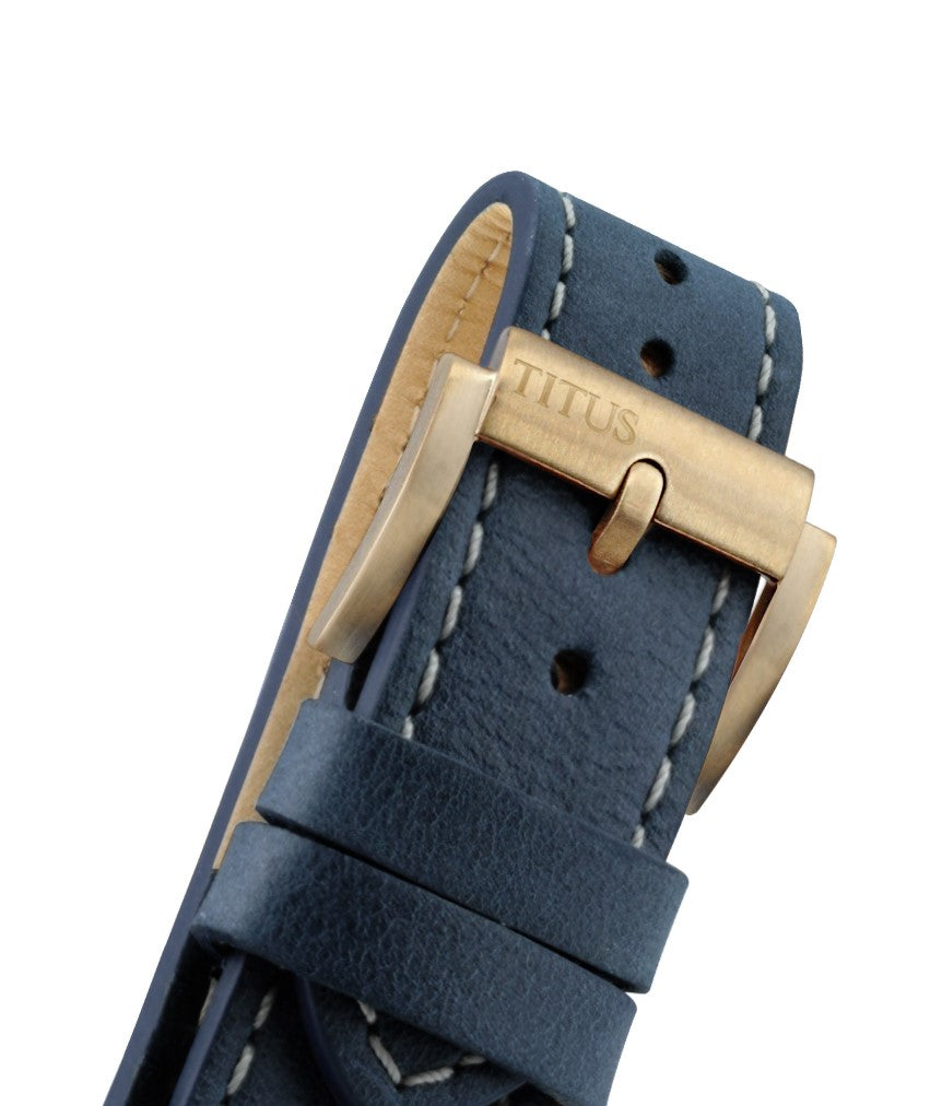 Saber計時石英皮革腕錶 W06-03287-012