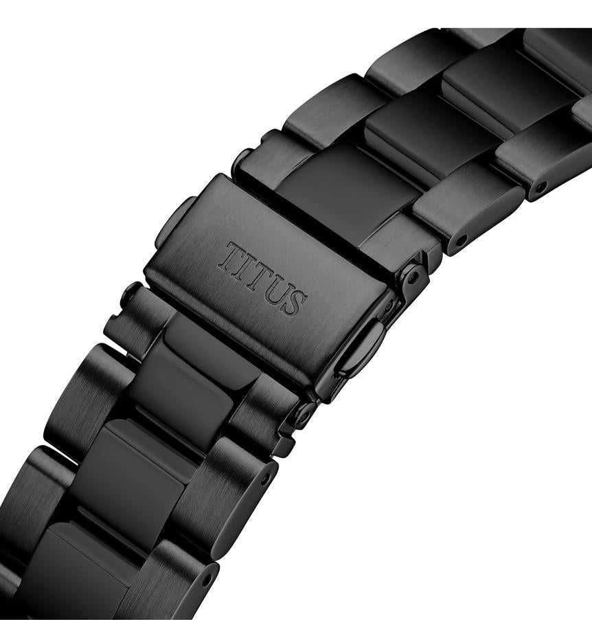 Enlight三針鏤空自動機械不鏽鋼腕錶 W06-03305-007