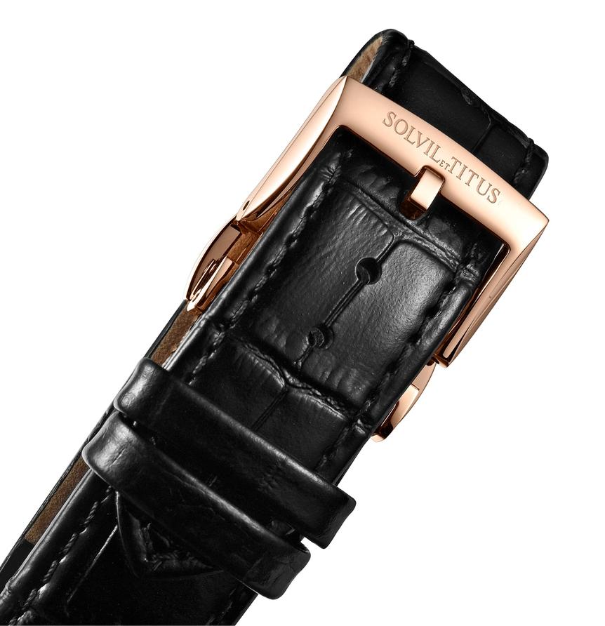 Classic三針鏤空自動機械皮革腕錶 W06-03309-002