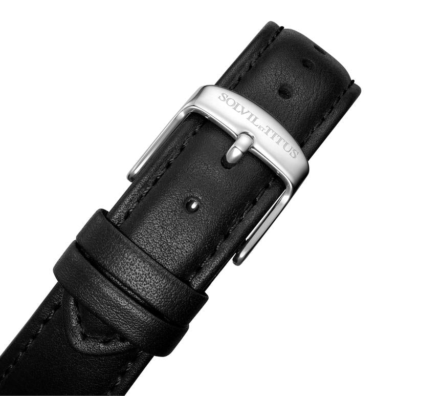 Barista多功能石英皮革腕錶 W06-03324-001