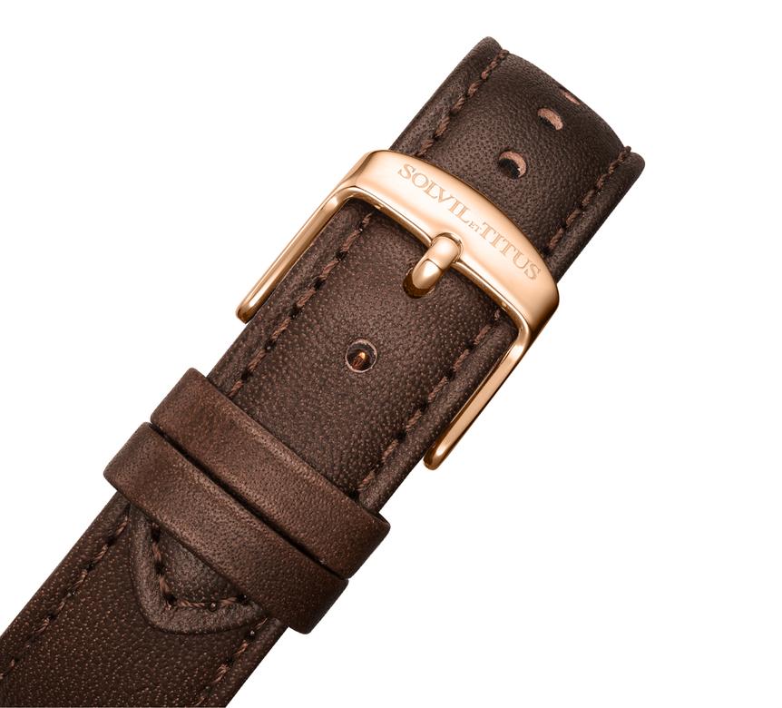 Barista多功能石英皮革腕錶 W06-03324-002