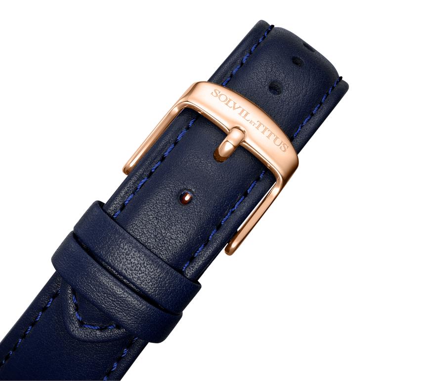 Barista多功能石英皮革腕錶 W06-03324-003