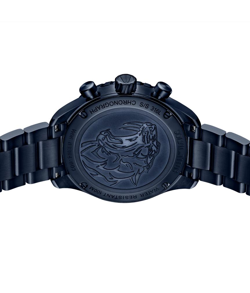 Saber計時石英不鏽鋼腕錶 W06-03364-003