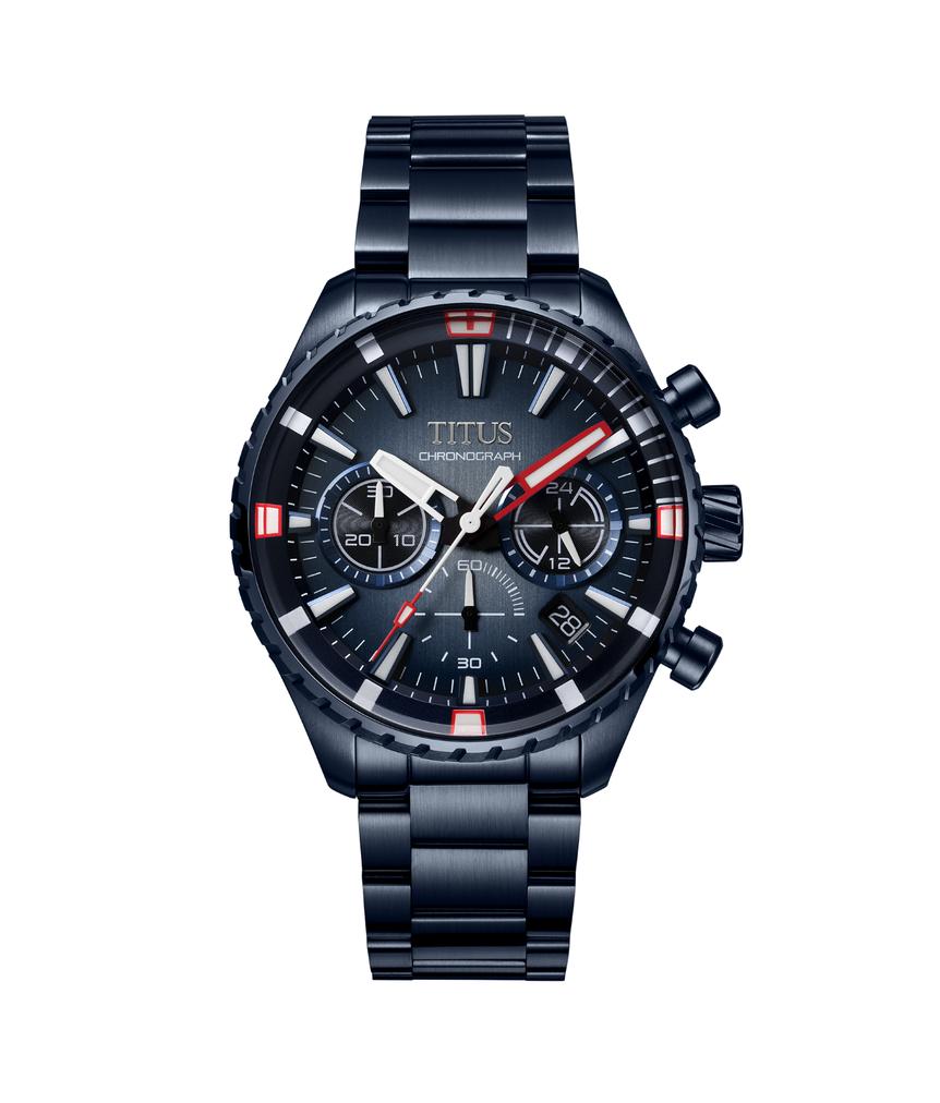 Saber計時石英不鏽鋼腕錶 W06-03364-003