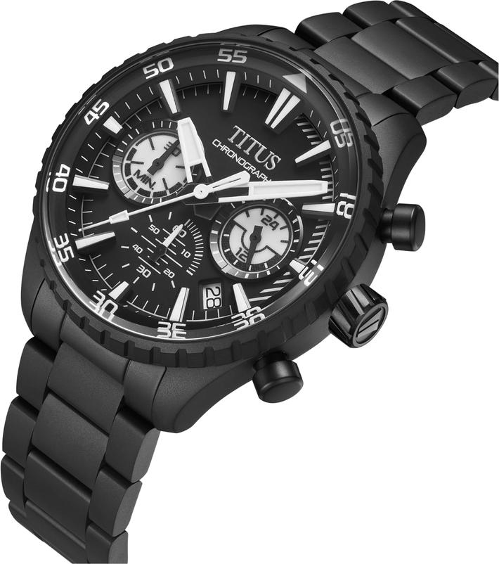 Saber計時石英不鏽鋼腕錶 W06-03364-006