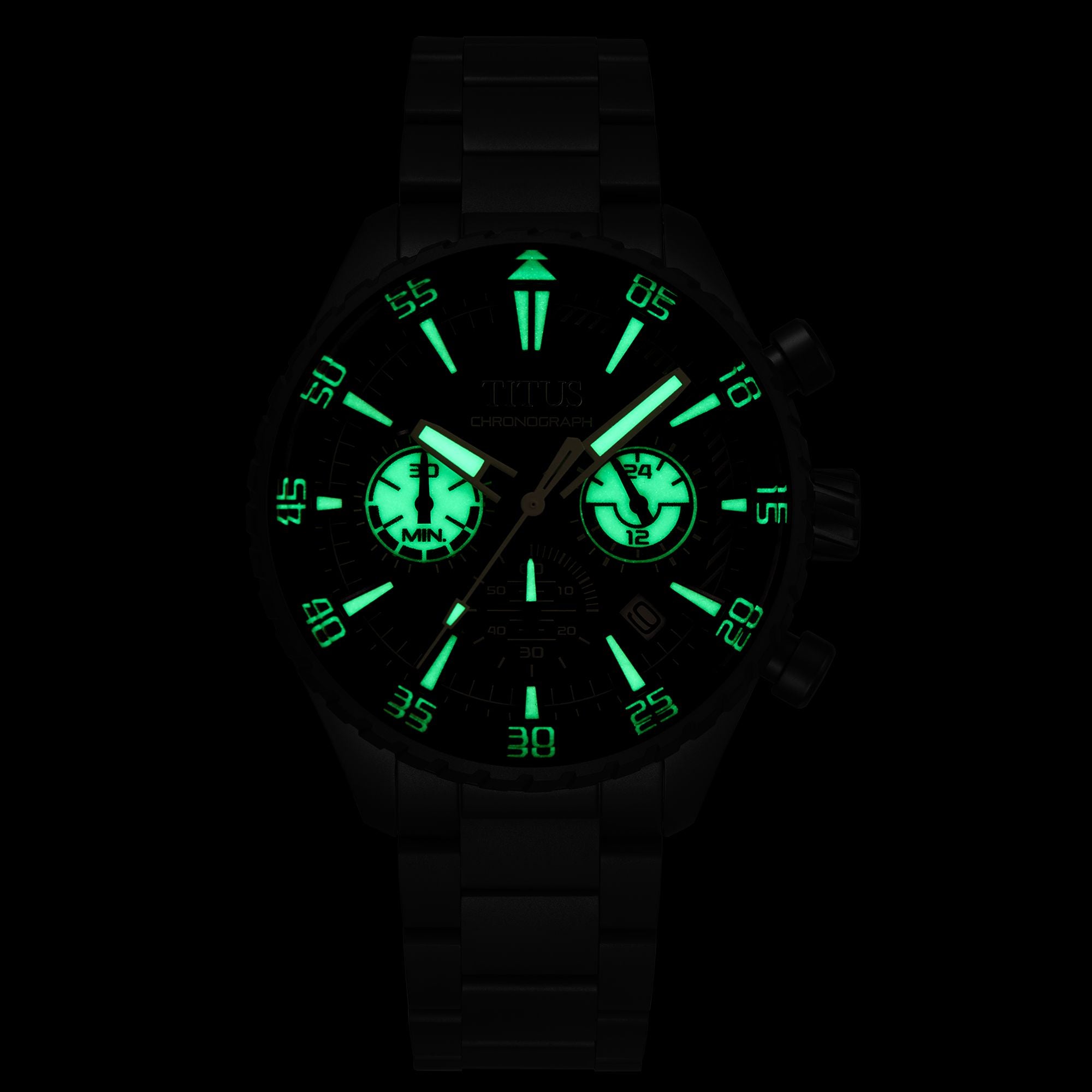 Saber計時石英不鏽鋼腕錶 W06-03364-006