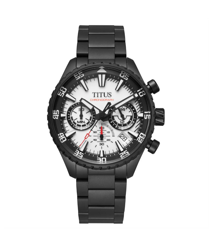 Saber計時石英不鏽鋼腕錶 W06-03364-008