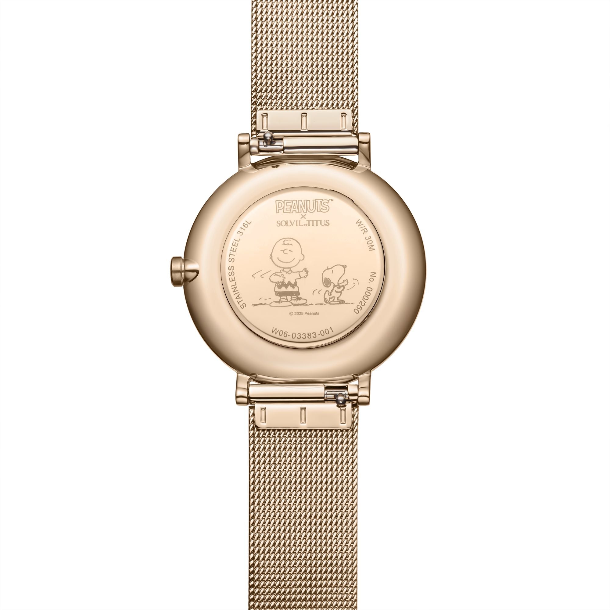 Nordic Tale系列《Peanuts 75th Anniversary》限量版腕錶套裝(限量250套) W06-03383-001