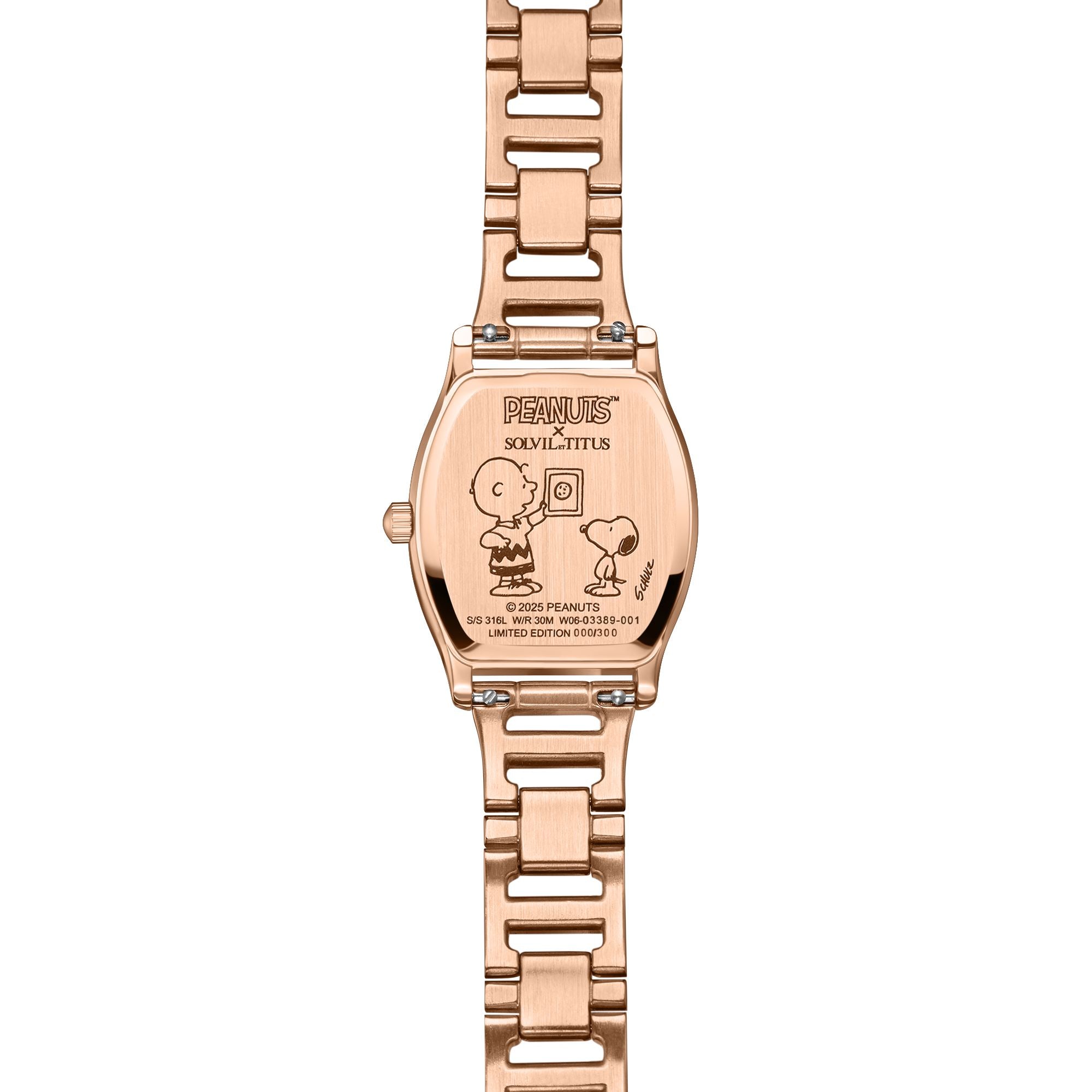 Barista系列《Peanuts 75th Anniversary》限量版腕錶套裝(限量300套) W06-03389-001