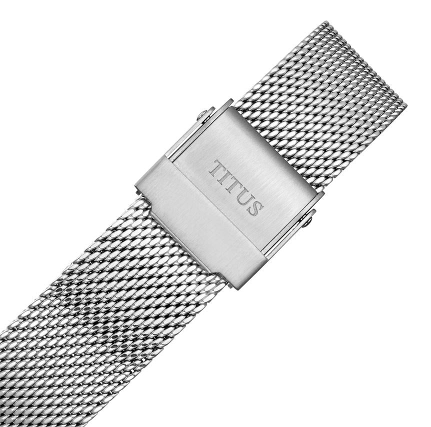 Fashionista多功能晝夜顯示石英不鏽鋼腕錶 W06-03404-001