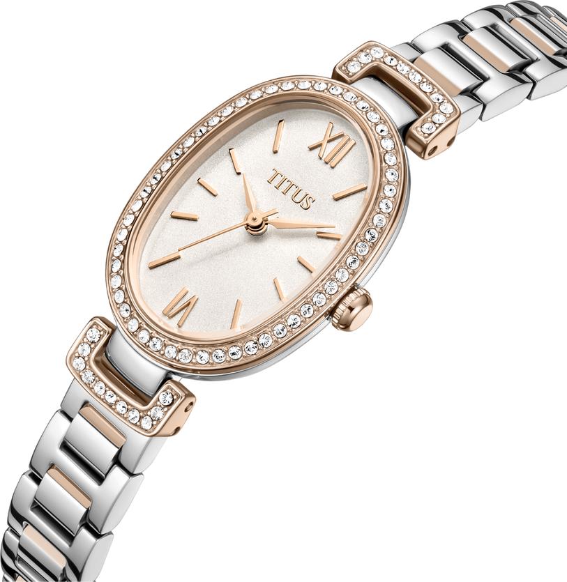 Fair Lady三針石英不鏽鋼腕錶 W06-03412-002