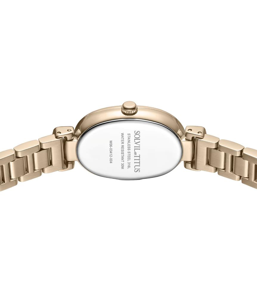 Fair Lady三針石英不鏽鋼腕錶 W06-03412-004