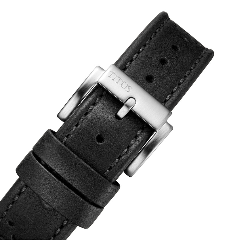 Bravo計時石英皮革腕錶 W06-03236-016