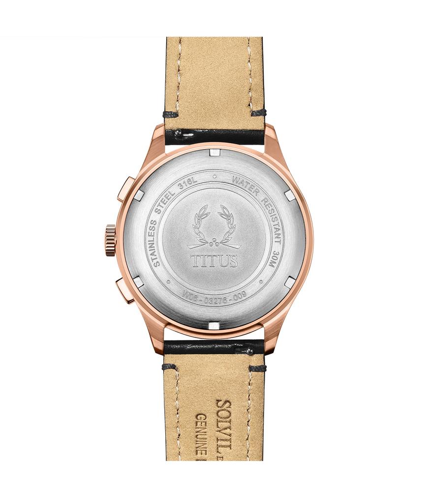 Modernist計時石英皮革腕錶 W06-03276-009