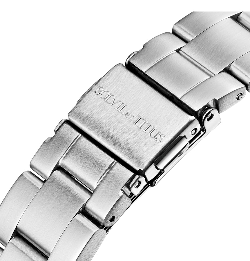 Modernist計時石英不鏽鋼腕錶 W06-03276-001