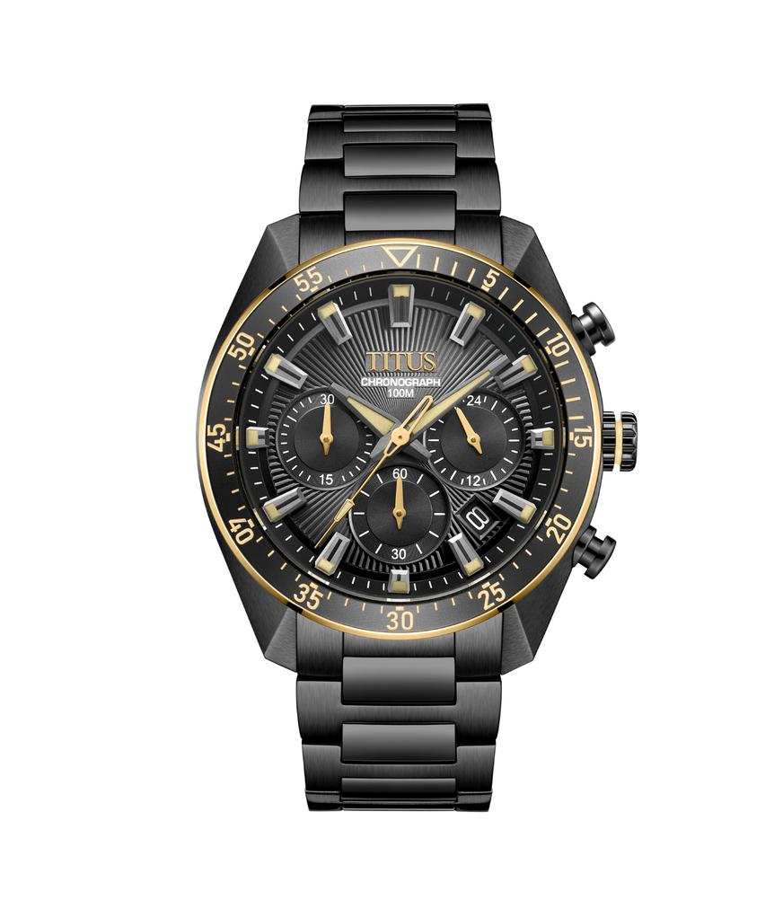 Modernist計時石英不鏽鋼腕錶 W06-03338-008