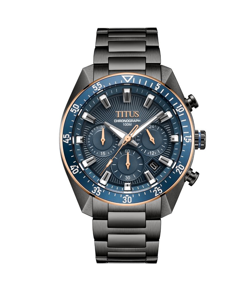 Modernist計時石英不鏽鋼腕錶 W06-03338-007