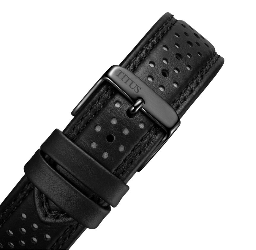 Modernist計時石英皮革腕錶 W06-03285-002