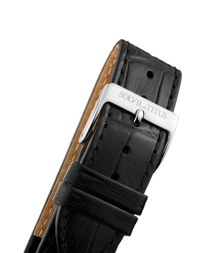 Forever Love多功能石英皮革腕錶 W06-03021-001