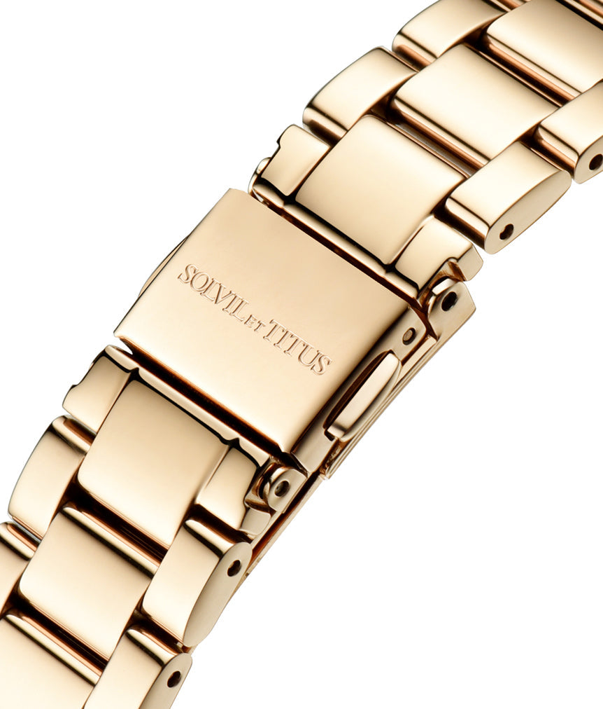 Fair Lady三針石英不鏽鋼腕錶 W06-03150-008