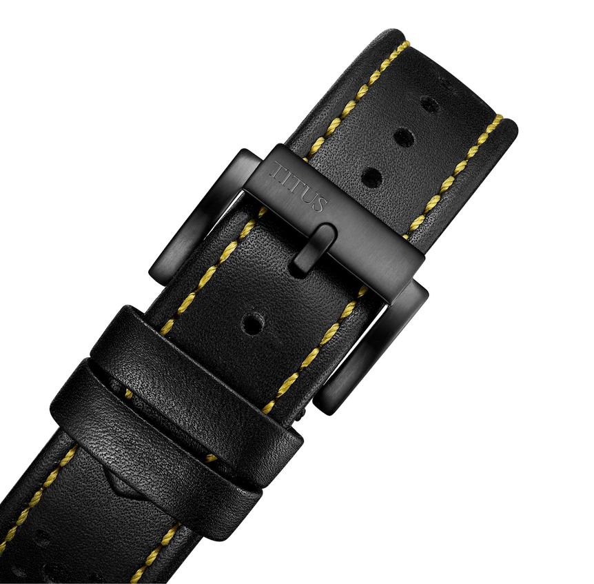 Bravo計時石英皮革腕錶 W06-03236-023