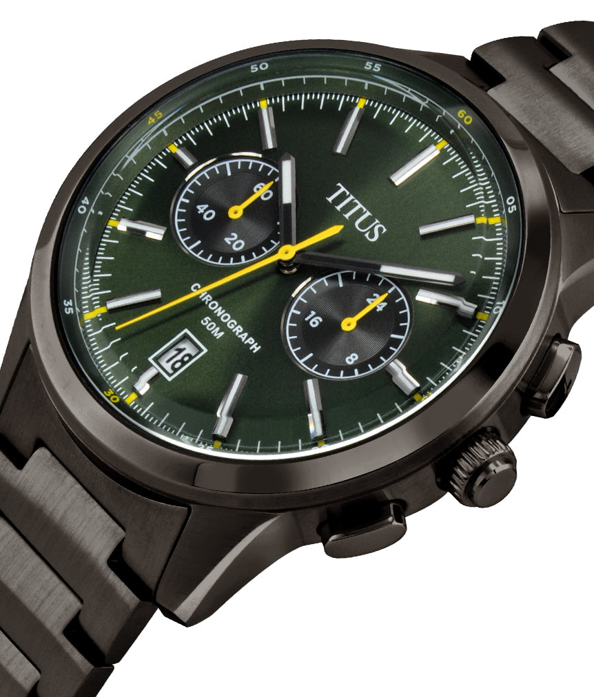 Bravo計時石英不鏽鋼腕錶 W06-03236-011