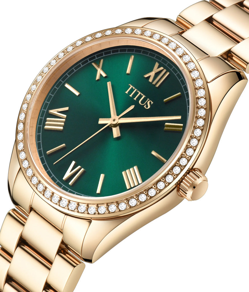 Fair Lady三針石英不鏽鋼腕錶 W06-03150-008