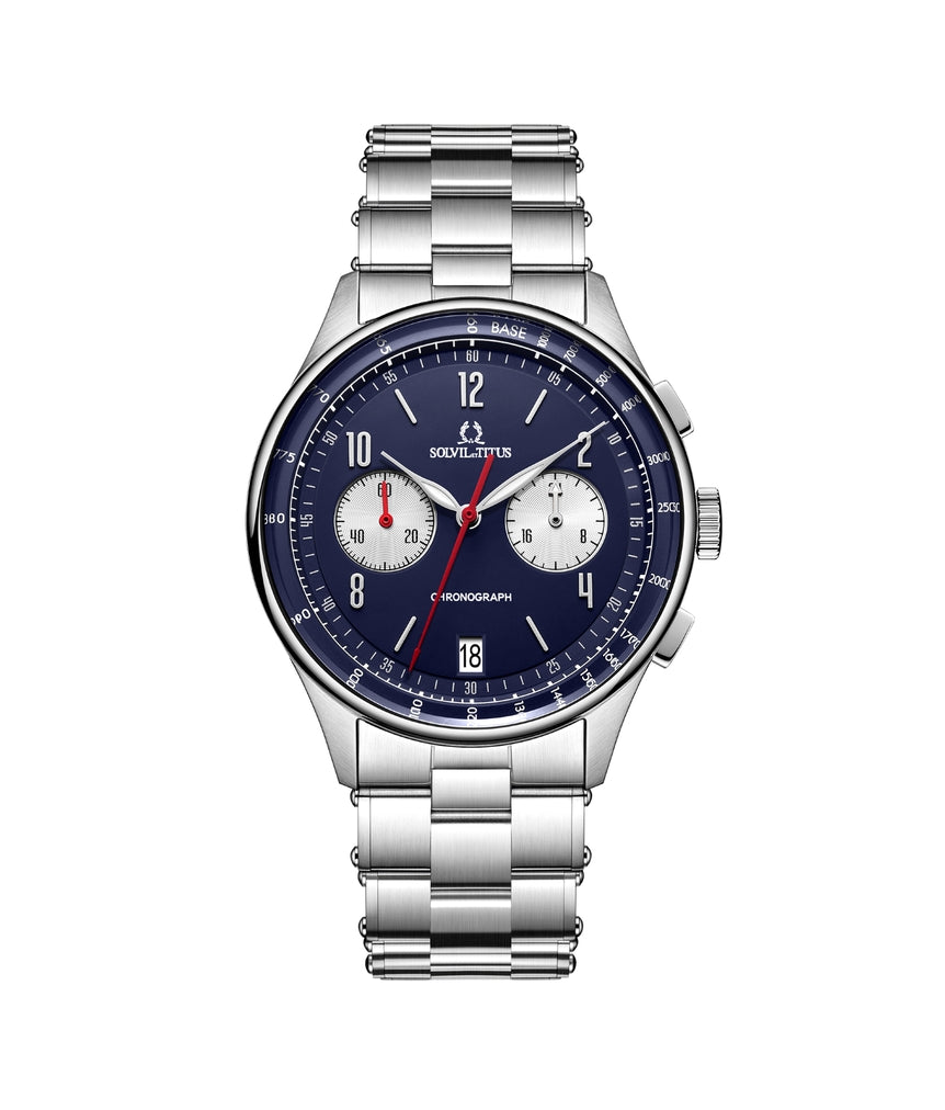 Modernist計時石英不鏽鋼腕錶 W06-03276-002