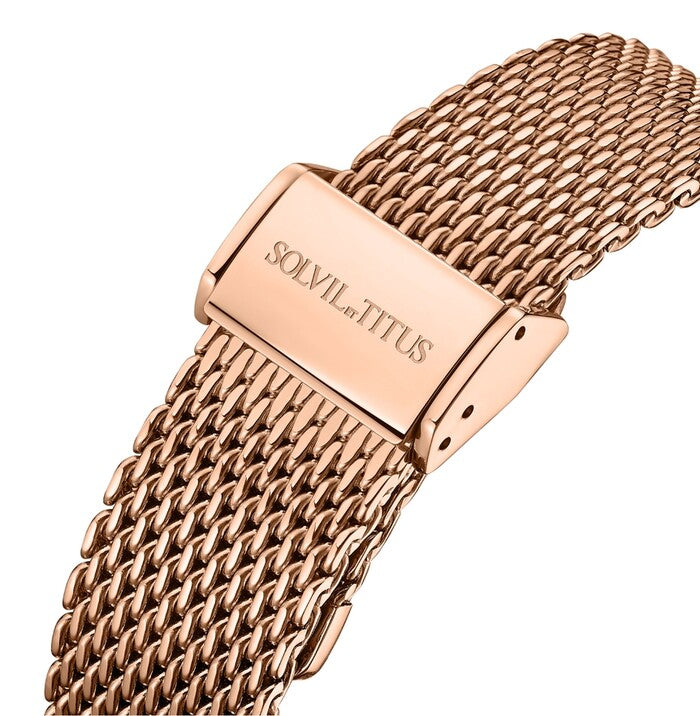 The Letter三針石英不鏽鋼腕錶 W06-03266-006