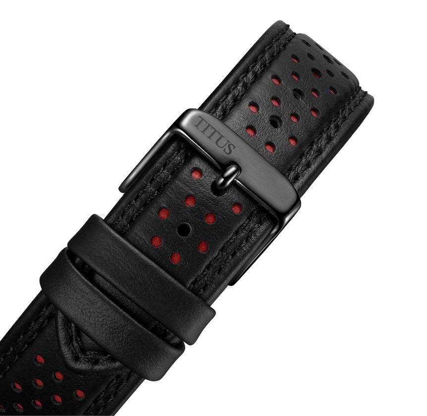 Modernist計時石英皮革腕錶 W06-03285-004