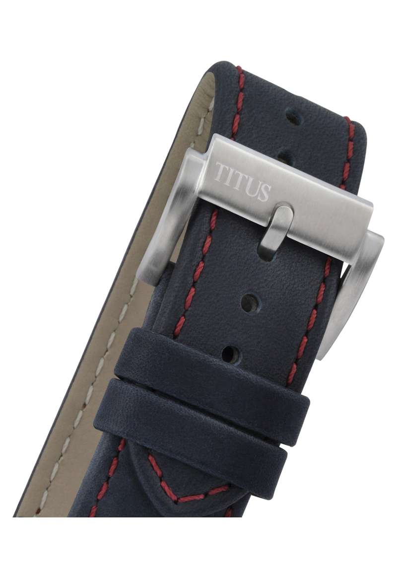 Bravo計時石英皮革腕錶 W06-03236-005