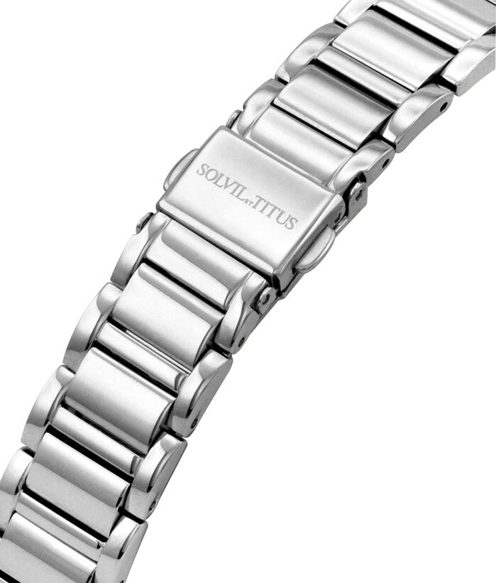 Silverlight三針自動機械不鏽鋼腕錶 W06-03230-009