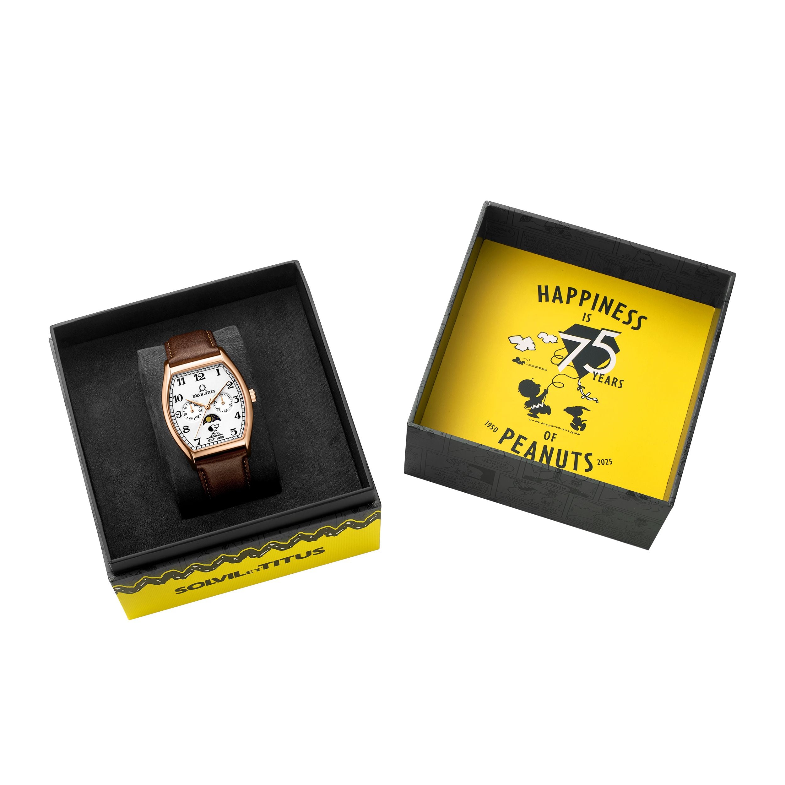 Barista系列《Peanuts 75th Anniversary》限量版多功能腕錶(男裝)(限量100枚) W06-03387-001